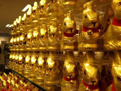 Figure candy easter bunny