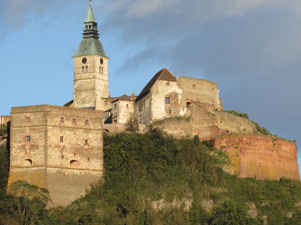 Castle wall austria fortress