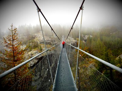 Reach bridge suspension bridge