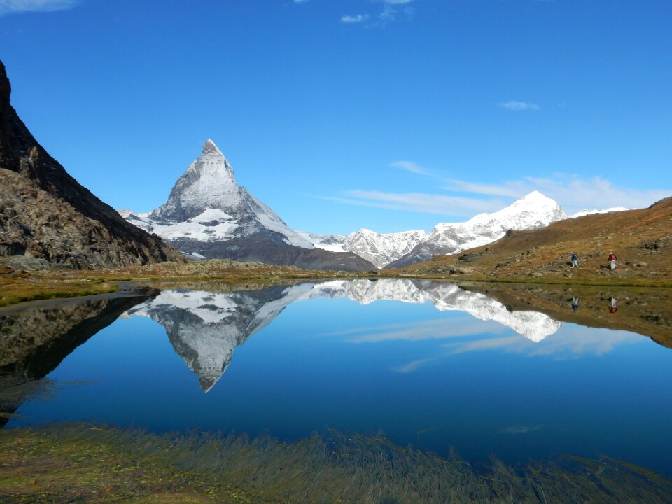 Landscape mountain sky
