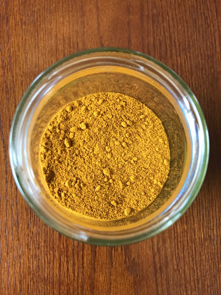 Spice yellow nutrition