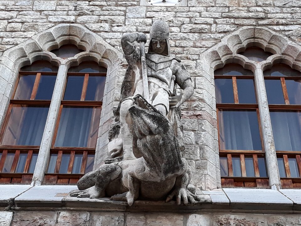 Stones facade architecture