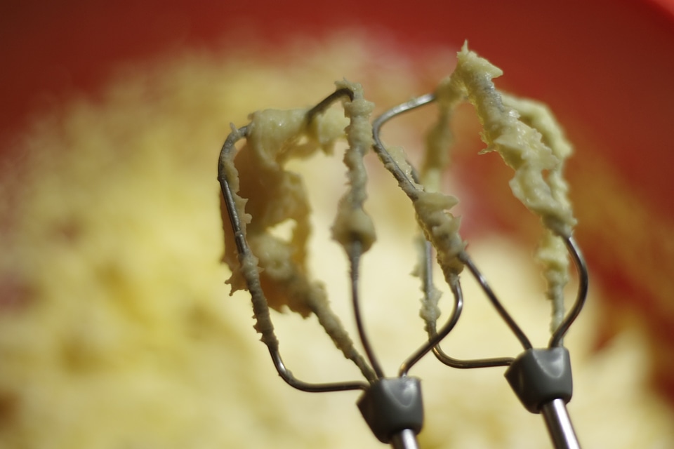 Stirring hook bake dough