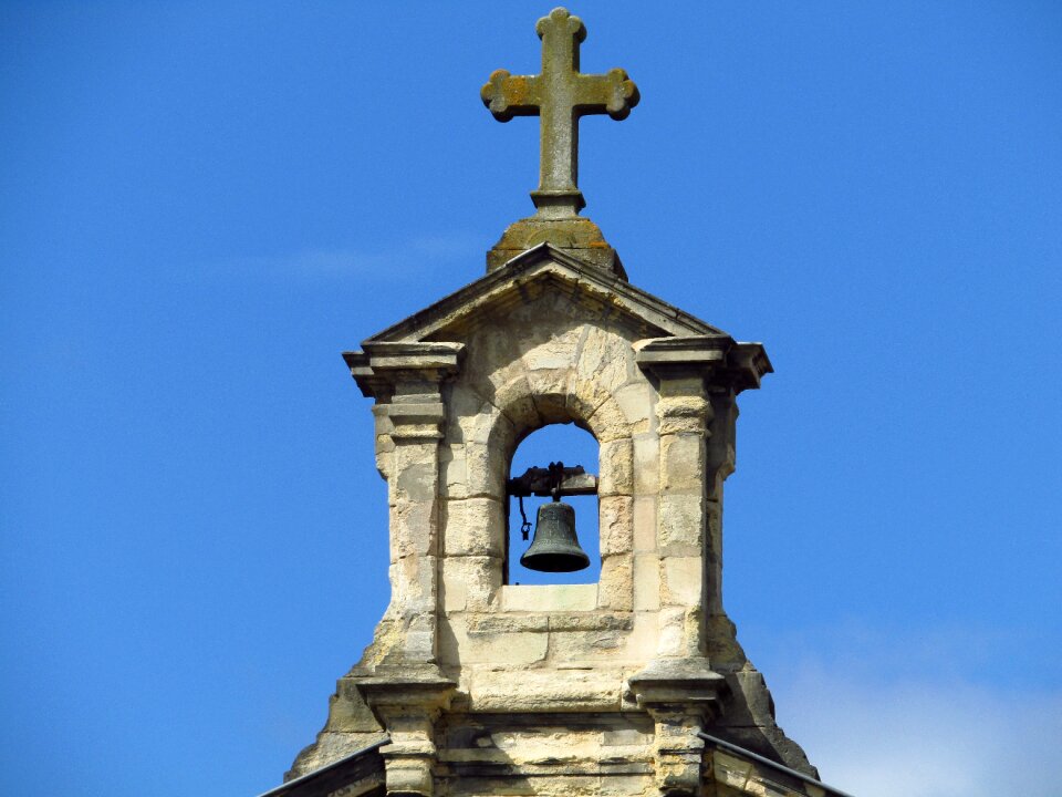 Aquitaine church france photo