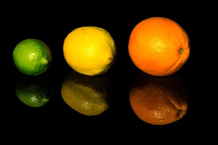 Fruit reflection black fruits