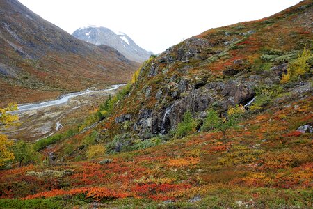 Norway colorful landscape photo