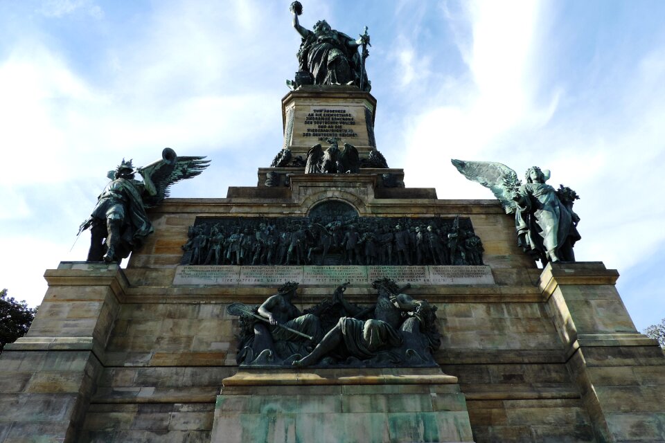 Rüdesheim monument rhine