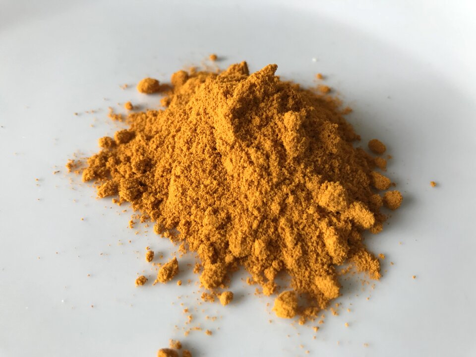 Spice yellow nutrition