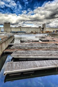 Wharf atmosphere reflection