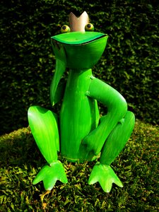 Figure summer frog prince