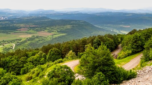Mountain way nature