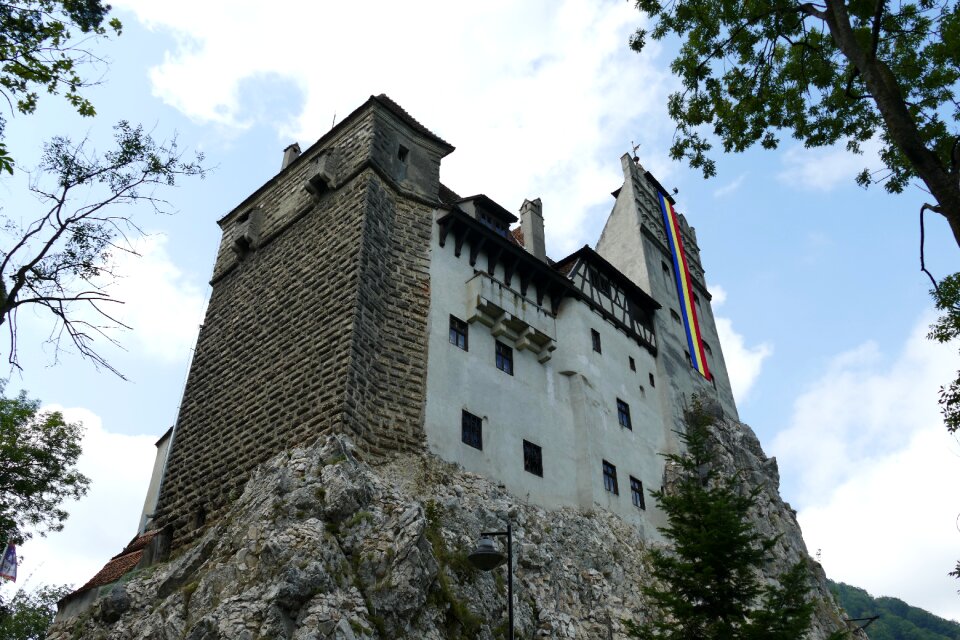 Carpathian mountains tourism castle