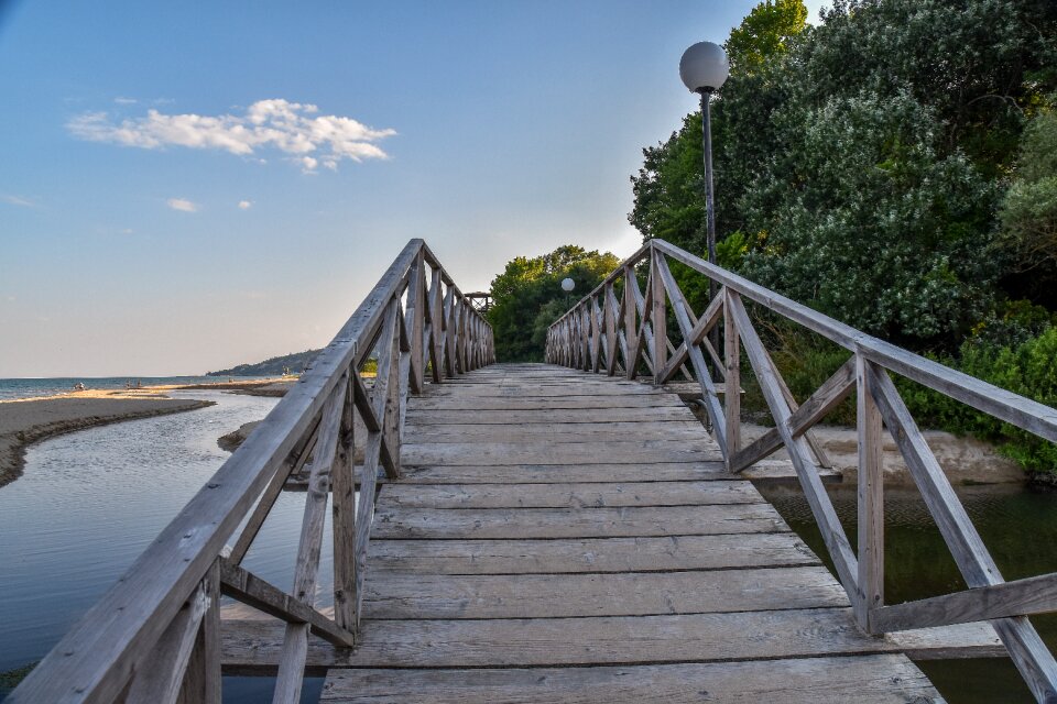 Bridge sea water