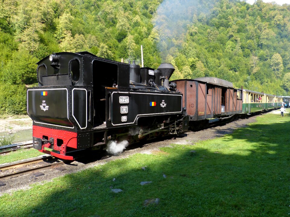 Carpathian mountains railway loco