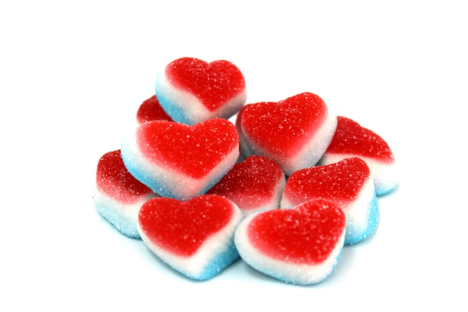 Hearts valentine background