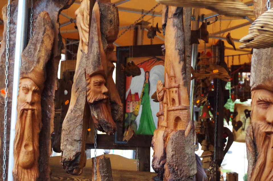 Tradition folklore wooden