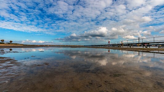 Mirroring sky nature