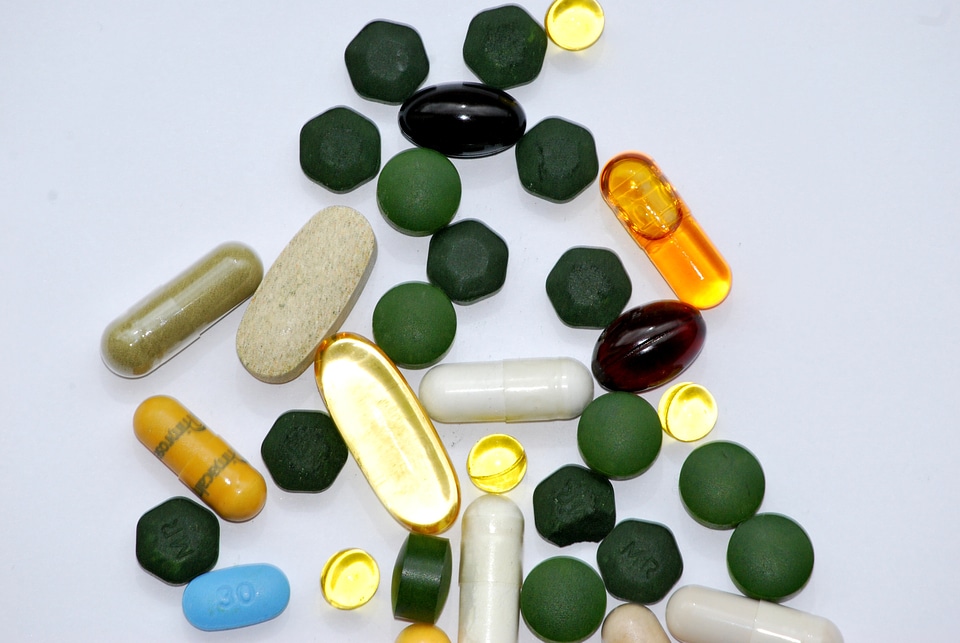 Medication pills food supplements