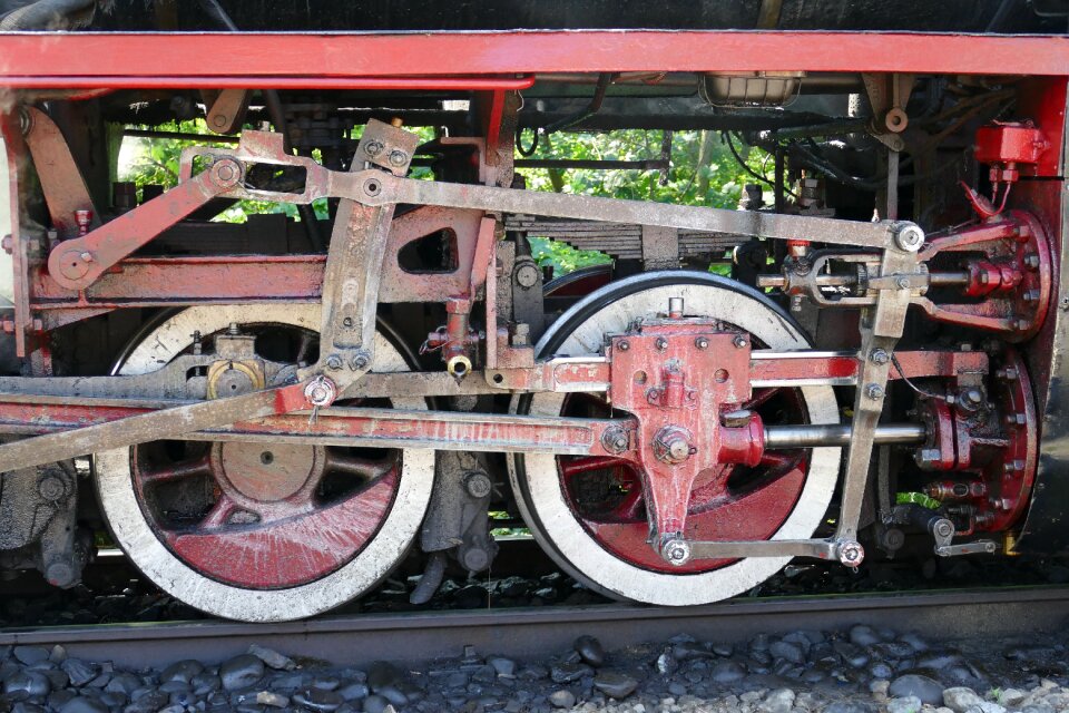 Railway steam locomotive nostalgia