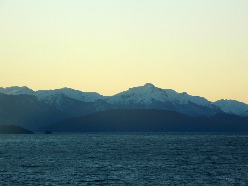 Dawn sky waters