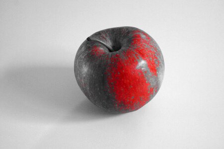 Red orchard apples