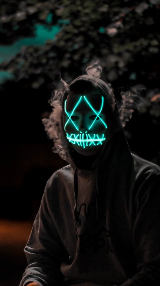 Halloween dark head