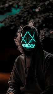 Halloween dark head