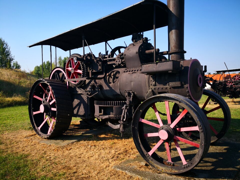 Old historically steam