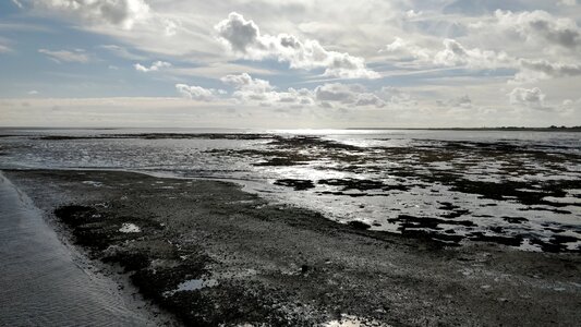 Beach water seascape