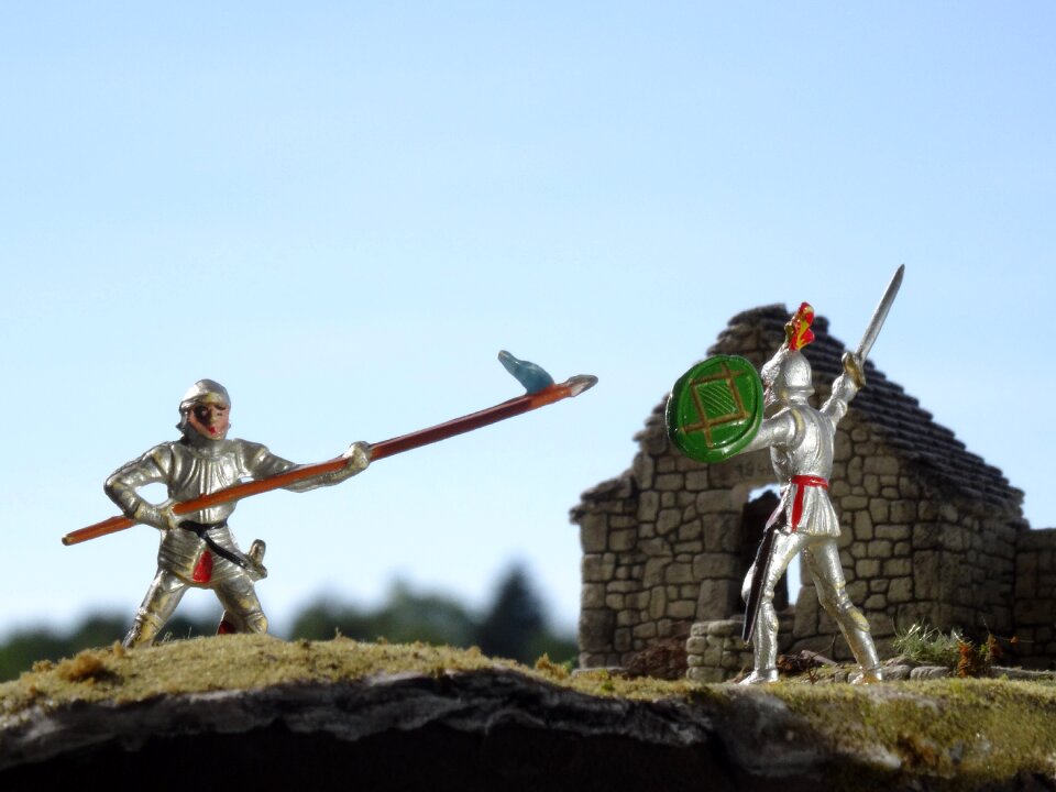 Sword fighter fight