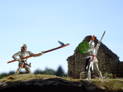 Sword fighter fight