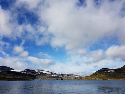 Outdoor clouds norway photo