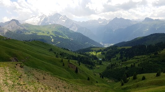 Mountains dolomites rock