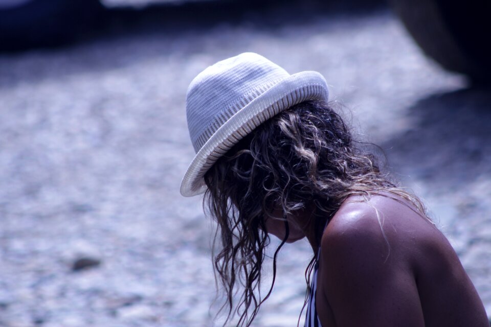 Sand hat river