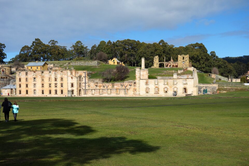 Prison landscape building