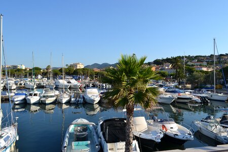 French riviera côte d'azur marina photo