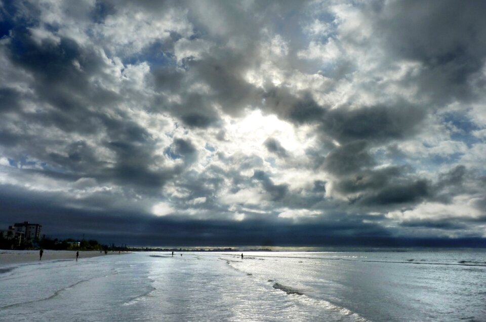 Water clouds ocean