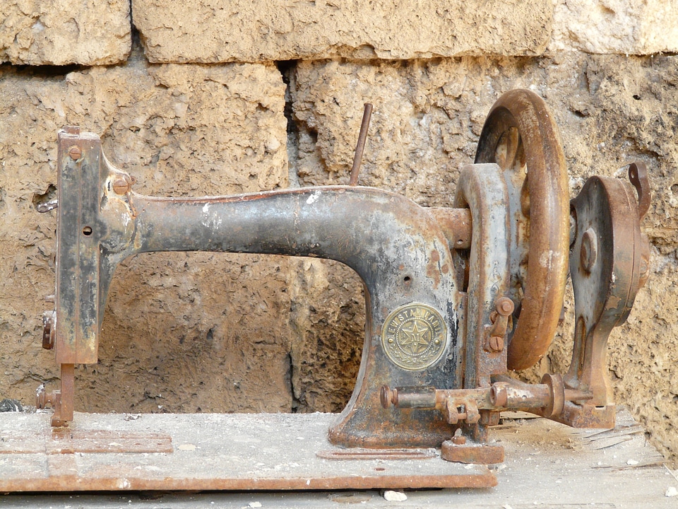 Rusted antique craft