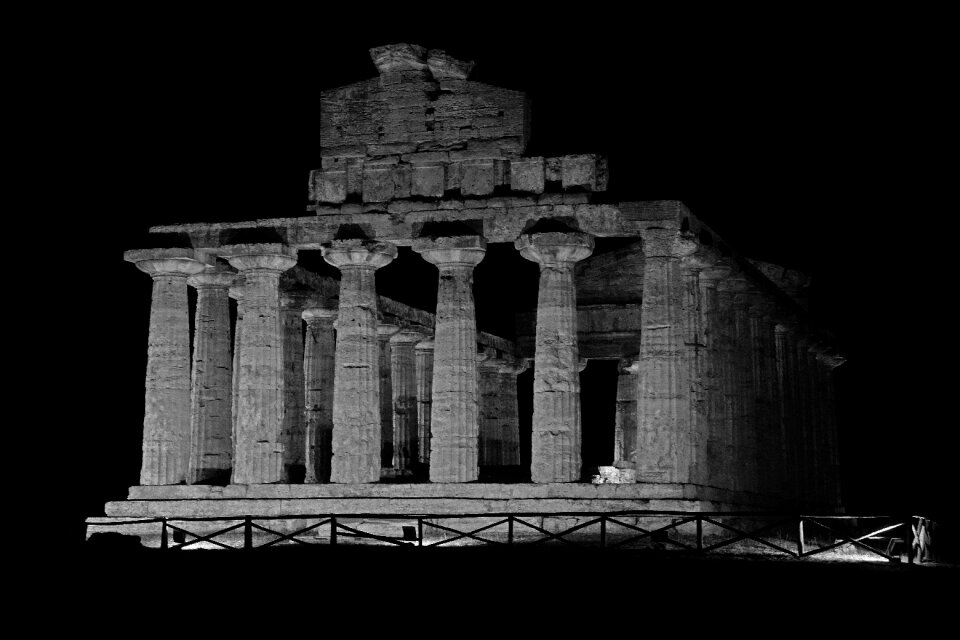 Greek temple ancient ruins ruins