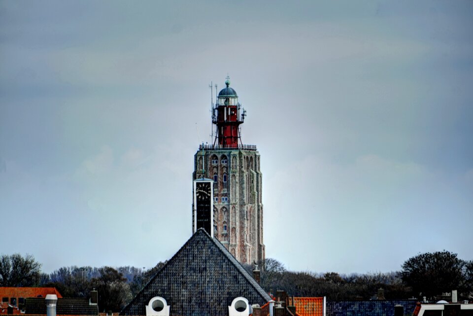 North sea belgium lighthouse