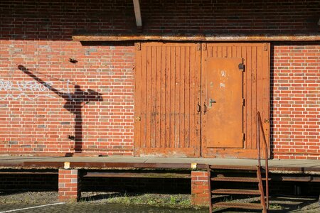 Harbor building industrial building brick wall
