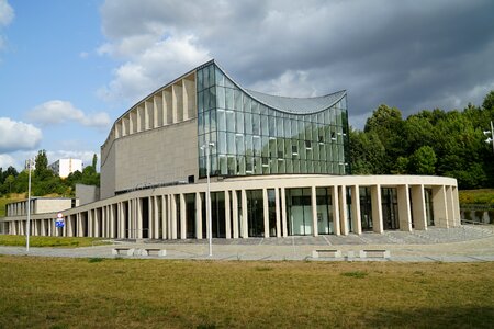 Modern architecture facade