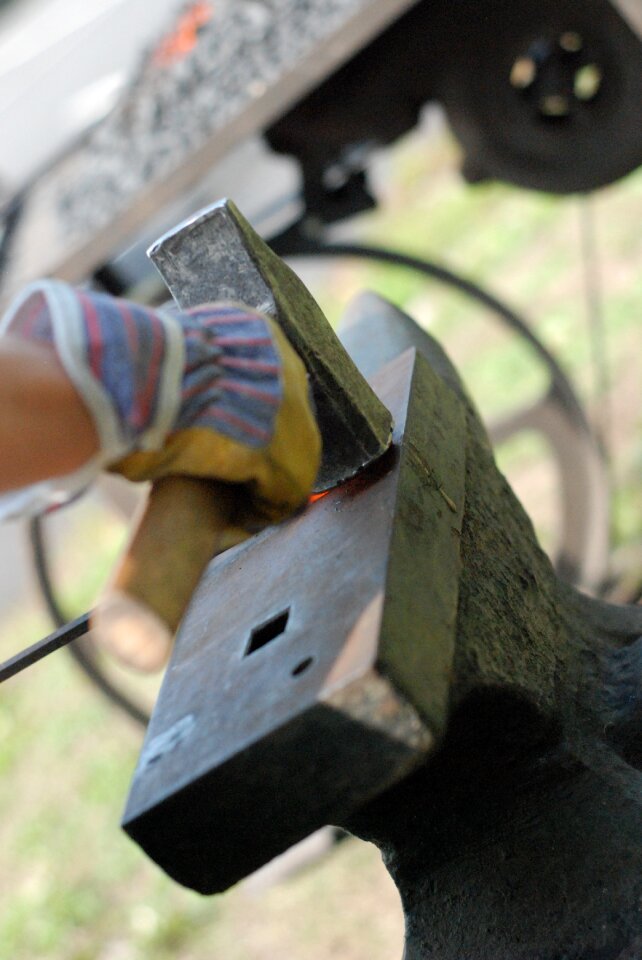 Smith heat wrought iron