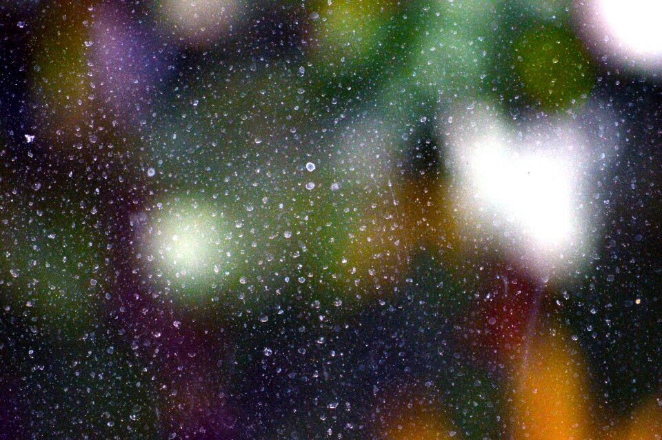 Dirty dirt raindrop
