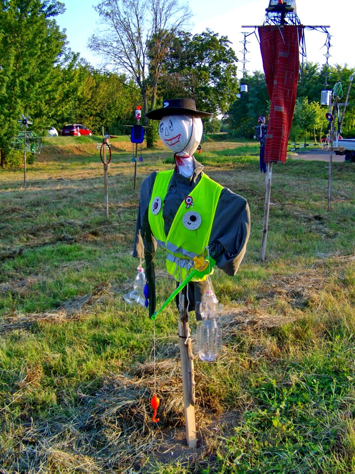 Scarecrow doll funny character