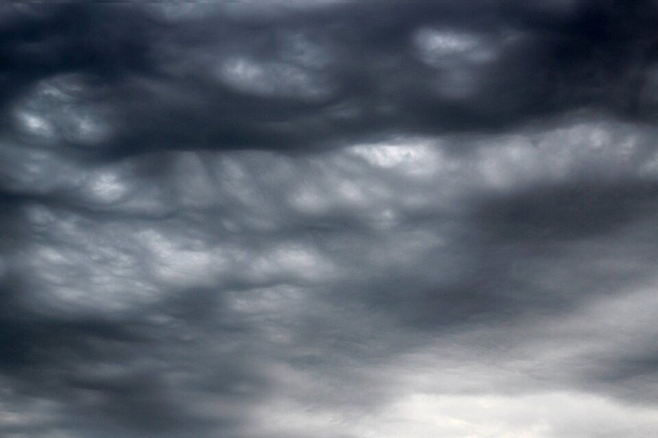 Thick atmospheric cloudscape