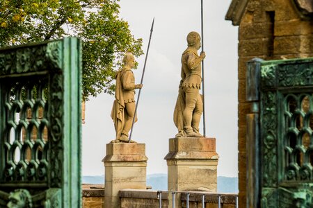 Hohenzollern castle alb eaves