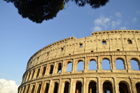 Rome italy colosseum photo