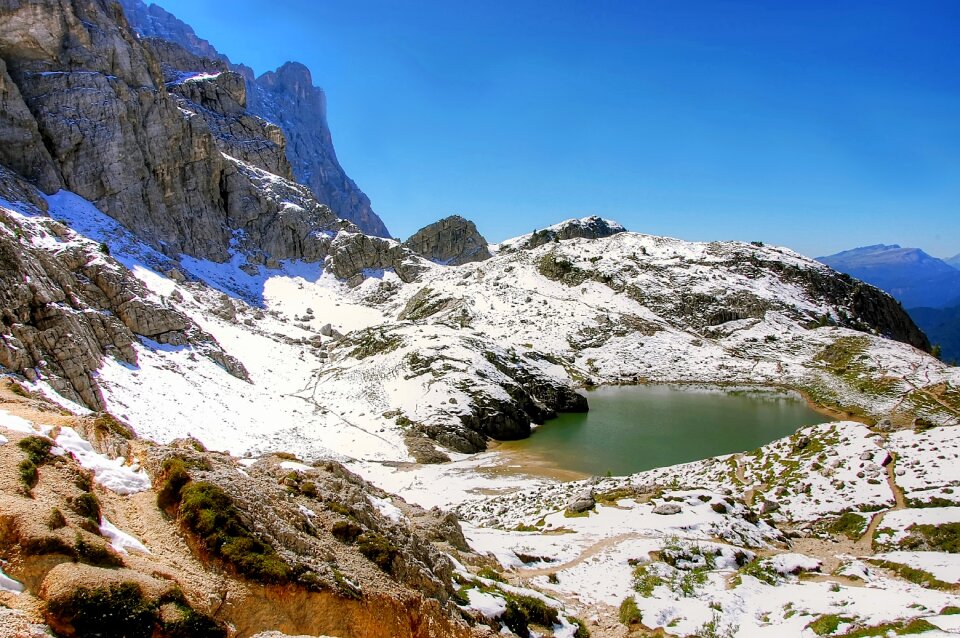 Lake unesco world heritage civetta