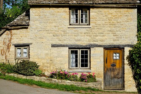 Building historically stone photo